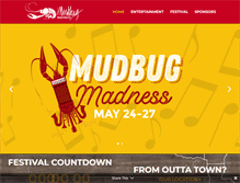 Tablet Screenshot of mudbugmadness.com